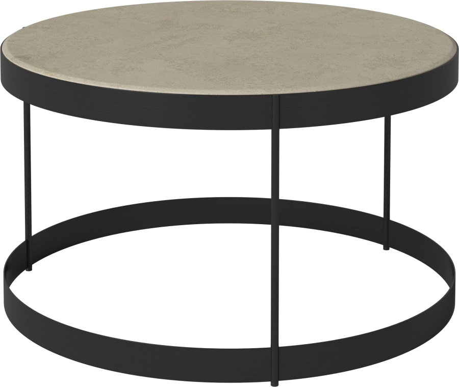 Drum Coffee Table Ø60 H35 cm_Jura Grey marble_Black lacquered steel 03-105-15_00007.png
