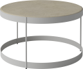 Drum Coffee Table Ø60 H35 cm_Jura Grey marble_Grey lacquered steel 03-105-15_00010_angle.png