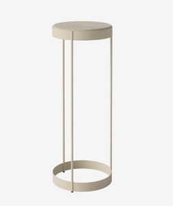 BOLIA postument DRUM h70 kremowa stal