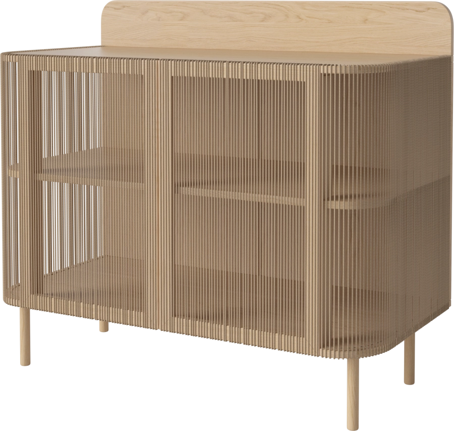 Cord DJ Console - 1 unit_Nature cord_White pigmented oiled oak Solid_White pigmented oiled oak Solid 04-139-11_00002_angle.png