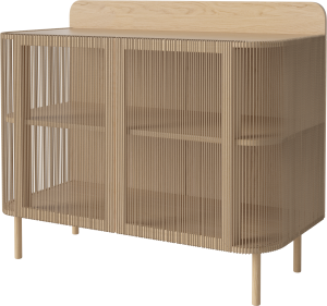 BOLIA konsola DJ CORD 2 stanowiska dąb bielony