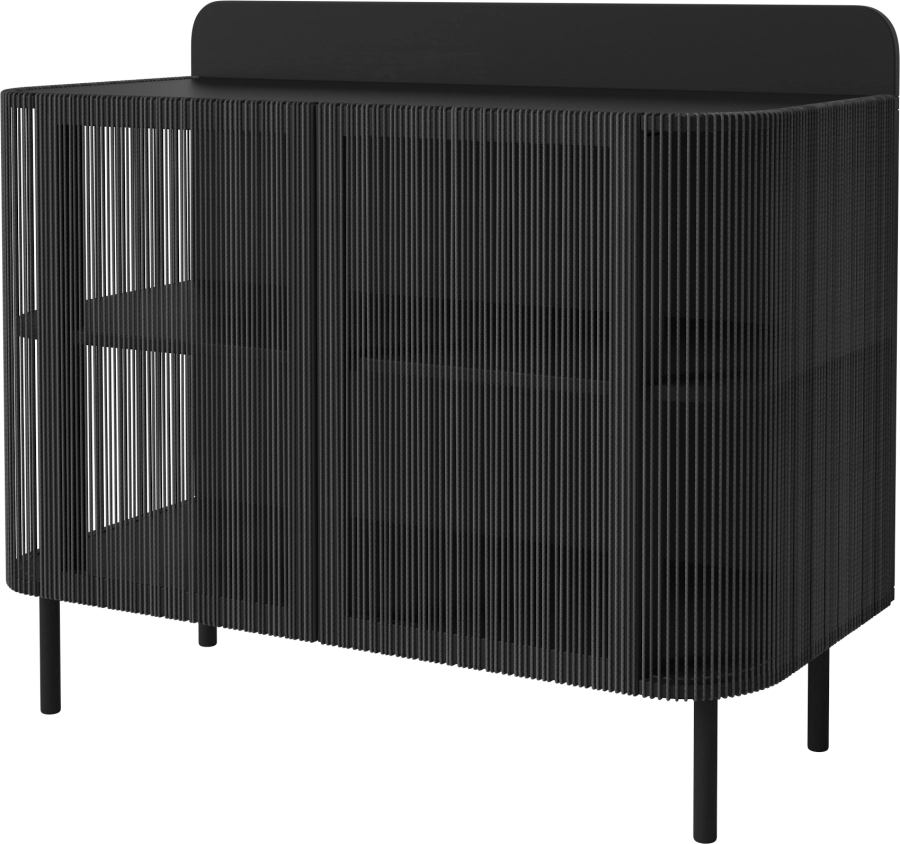 Cord DJ Console - 2 deck_Black cord_Black stained oiled oak_Black stained oiled oak 04-139-10_00001_angle.png