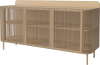 Cord DJ Console - 4 deck_Nature cord_White pigmented oiled oak Solid_White pigmented oiled oak Solid 04-139-12_00002_angle.png