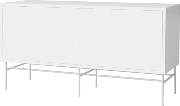 Case HiFi w. base - Medium 35 cm_White lacquered steel_White lacquered MDF_White lacquered MDF_White lacquered MDF_TSCA 04-007-87_13101299_angle.png