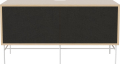 Case HiFi w. base - Medium 35 cm_White lacquered steel_Black fabric_Black fabric_White pigmented oiled oak Veneer_TSCA 04-007-87_13100845.png