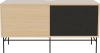 Case HiFi w. base - Medium 35 cm_Black lacquered steel_White pigmented oiled oak Veneer_Black fabric_White pigmented oiled oak Veneer_TSCA 04-007-87_13101005.png