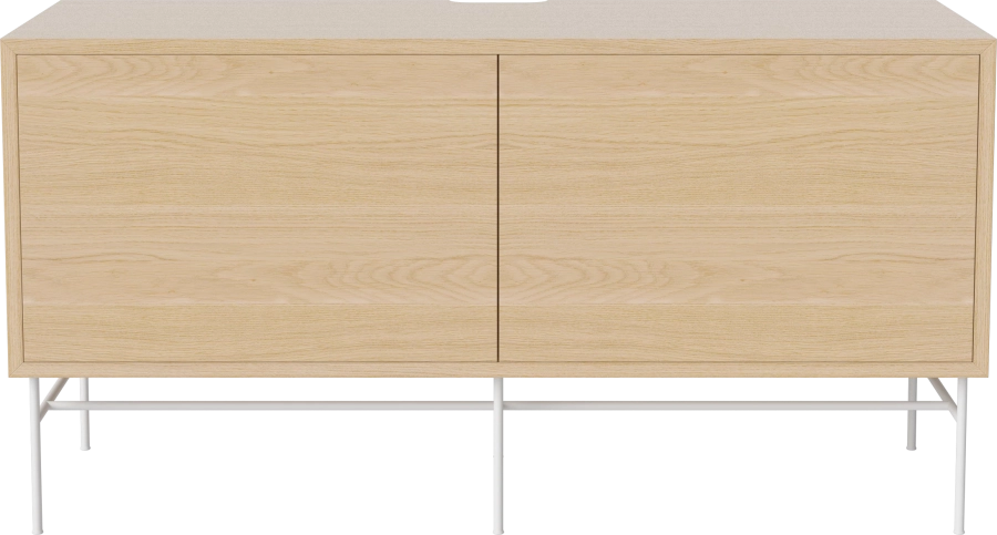 Case HiFi w. base - Medium 35 cm_White lacquered steel_White pigmented oiled oak Veneer_White pigmented oiled oak Veneer_White pigmented oiled oak Veneer_TSCA 04-007-87_13101090.png