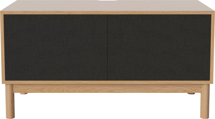 Case HiFi w. base - Medium 48 cm_Oiled oak_Black fabric_Black fabric_Oiled oak 04-007-86_13100832.png
