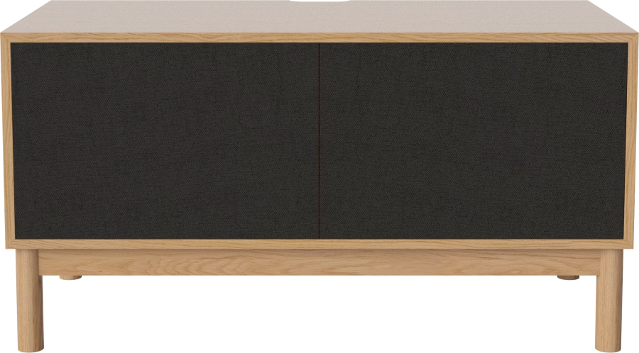 Case HiFi w. base - Medium 48 cm_Oiled oak_Black fabric_Black fabric_Oiled oak 04-007-86_13100832.png