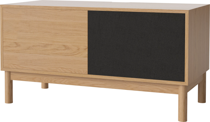 Case HiFi w. base - Medium 48 cm_Oiled oak_Oiled oak_Black fabric_Oiled oak 04-007-86_13100902_angle.png