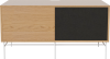 Case HiFi w. base - Medium 48 cm_White lacquered steel_Oiled oak_Black fabric_Oiled oak 04-007-86_13100912.png