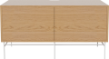 Case HiFi w. base - Medium 48 cm_White lacquered steel_Oiled oak_Oiled oak_Oiled oak 04-007-86_13100982.png