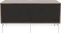 Case HiFi w. base - Medium 48 cm_White lacquered steel_Black fabric_Black fabric_Oiled walnut 04-007-86_13100843.png