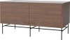 Case HiFi w. base - Medium 48 cm_Black lacquered steel_Oiled walnut_Oiled walnut_Oiled walnut 04-007-86_13101178_angle.png