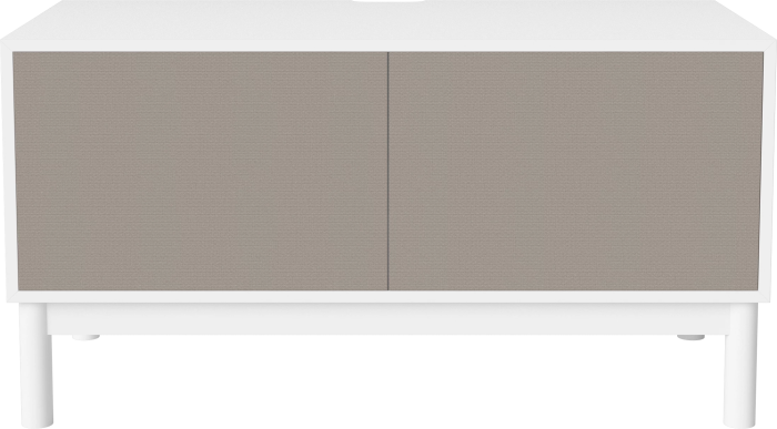 Case HiFi w. base - Medium 48 cm_White lacquered oak_Grey Hifi fabric_Grey Hifi fabric_White lacquered MDF 04-007-86_13100884.png