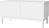 Case HiFi w. base - Medium 48 cm_White lacquered oak_White lacquered MDF_White lacquered MDF_White lacquered MDF 04-007-86_13101304_angle.png