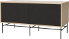 Case HiFi w. base - Medium 48 cm_Black lacquered steel_Black fabric_Black fabric_White pigmented oiled oak 04-007-86_13100830_angle.png