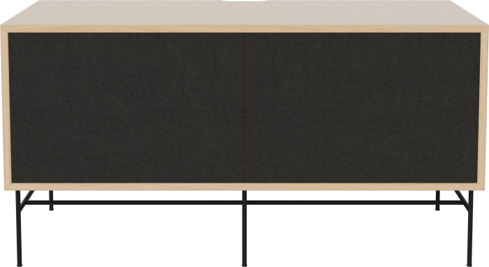 Case HiFi w. base - Medium 48 cm_Black lacquered steel_Black fabric_Black fabric_White pigmented oiled oak 04-007-86_13100830.png