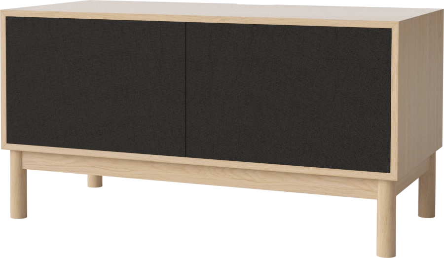 Case HiFi w. base - Medium 48 cm_White pigmented oiled oak_Black fabric_Black fabric_White pigmented oiled oak 04-007-86_13100855_angle.png