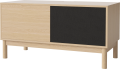 Case HiFi w. base - Medium 48 cm_White pigmented oiled oak_White pigmented oiled oak_Black fabric_White pigmented oiled oak 04-007-86_13101030_angle.png
