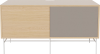 Case HiFi w. base - Medium 48 cm_White lacquered steel_White pigmented oiled oak_Grey Hifi fabric_White pigmented oiled oak 04-007-86_13101055.png