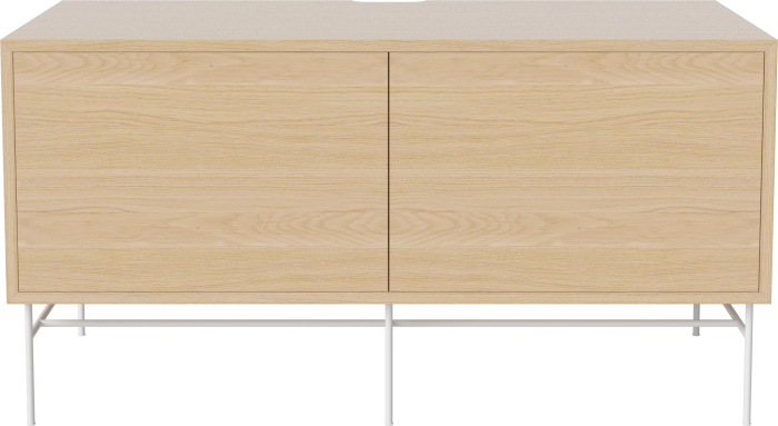Case HiFi w. base - Medium 48 cm_White lacquered steel_White pigmented oiled oak_White pigmented oiled oak_White pigmented oiled oak 04-007-86_13101090.png