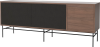 Case HiFi w. base - Large 35 cm_Black lacquered steel_Black fabric_Black fabric_Oiled walnut 04-007-89_13100828_angle.png