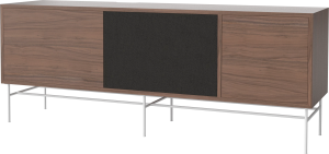 BOLIA szafka CASE L 35 orzech naturalny / biała podstawa