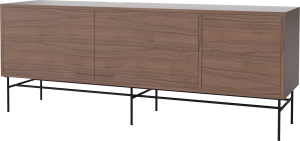 BOLIA szafka CASE L 35 orzech naturalny / czarna podstawa