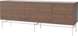 BOLIA szafka CASE L 35 orzech naturalny / biała podstawa