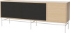 Case HiFi w. base - Large 35 cm_White lacquered steel_Black fabric_Black fabric_White pigmented oiled oak 04-007-89_13100845_angle.png