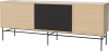 Case HiFi w. base - Large 35 cm_Black lacquered steel_White pigmented oiled oak_Black fabric_White pigmented oiled oak 04-007-89_13101005_angle.png