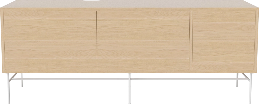 Case HiFi w. base - Large 35 cm_White lacquered steel_White pigmented oiled oak_White pigmented oiled oak_White pigmented oiled oak 04-007-89_13101090.png