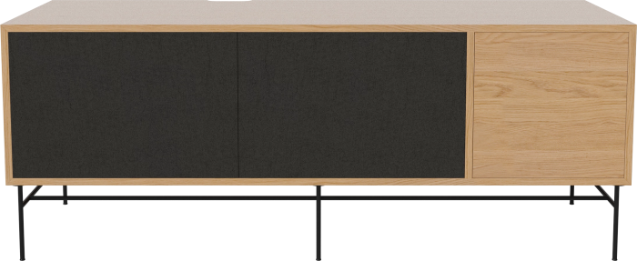 Case HiFi w. base - Large 48 cm_Black lacquered steel_Black fabric_Black fabric_Oiled oak 04-007-88_13100827 — kopia.png