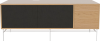 Case HiFi w. base - Large 48 cm_White lacquered steel_Black fabric_Black fabric_Oiled oak 04-007-88_13100842.png