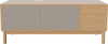 Case HiFi w. base - Large 48 cm_Oiled oak_Grey Hifi fabric_Grey Hifi fabric_Oiled oak 04-007-88_13100867.png