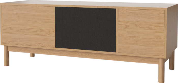 Case HiFi w. base - Large 48 cm_Oiled oak_Oiled oak_Black fabric_Oiled oak 04-007-88_13100902_angle.png