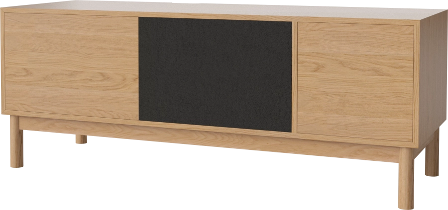 Case HiFi w. base - Large 48 cm_Oiled oak_Oiled oak_Black fabric_Oiled oak 04-007-88_13100902_angle.png