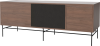 Case HiFi w. base - Large 48 cm_Black lacquered steel_Oiled walnut_Black fabric_Oiled walnut 04-007-88_13101108_angle.png