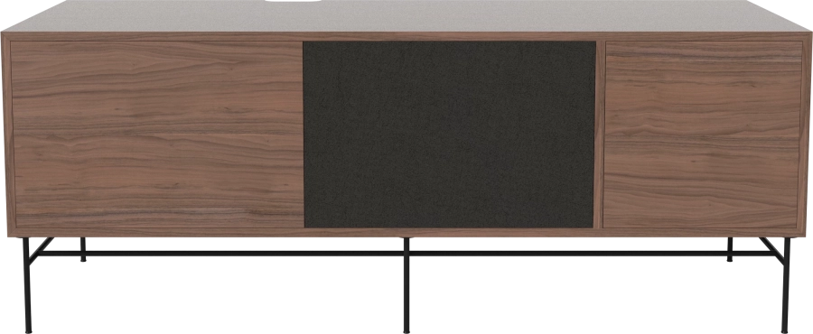 Case HiFi w. base - Large 48 cm_Black lacquered steel_Oiled walnut_Black fabric_Oiled walnut 04-007-88_13101108.png