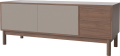 Case HiFi w. base - Large 48 cm_Oiled walnut_Grey Hifi fabric_Grey Hifi fabric_Oiled walnut 04-007-88_13100873_angle.png