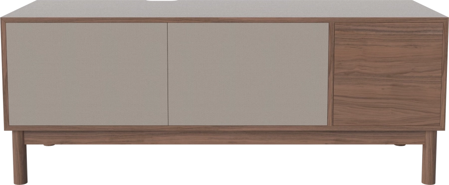 Case HiFi w. base - Large 48 cm_Oiled walnut_Grey Hifi fabric_Grey Hifi fabric_Oiled walnut 04-007-88_13100873.png