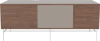 Case HiFi w. base - Large 48 cm_White lacquered steel_Oiled walnut_Grey Hifi fabric_Oiled walnut 04-007-88_13101158.png