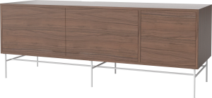 BOLIA szafka CASE L 48 orzech naturalny / biała podstawa