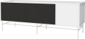 Case HiFi w. base - Large 48 cm_White lacquered steel_Black fabric_Black fabric_White lacquered MDF 04-007-88_13100844_angle.png