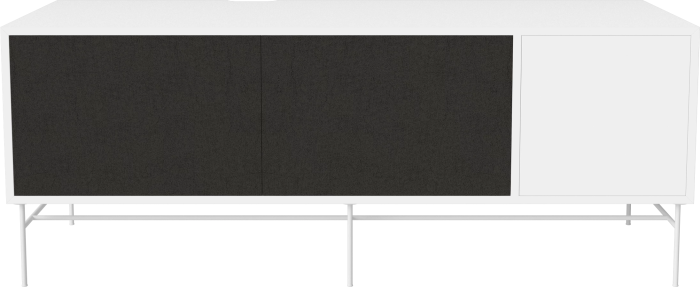 Case HiFi w. base - Large 48 cm_White lacquered steel_Black fabric_Black fabric_White lacquered MDF 04-007-88_13100844.png