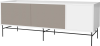 Case HiFi w. base - Large 48 cm_Black lacquered steel_Grey Hifi fabric_Grey Hifi fabric_White lacquered MDF 04-007-88_13100864_angle.png