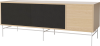 Case HiFi w. base - Large 48 cm_White lacquered steel_Black fabric_Black fabric_White pigmented oiled oak 04-007-88_13100845_angle.png