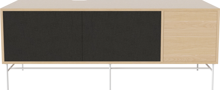 Case HiFi w. base - Large 48 cm_White lacquered steel_Black fabric_Black fabric_White pigmented oiled oak 04-007-88_13100845.png
