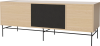 Case HiFi w. base - Large 48 cm_Black lacquered steel_White pigmented oiled oak_Black fabric_White pigmented oiled oak 04-007-88_13101005_angle.png